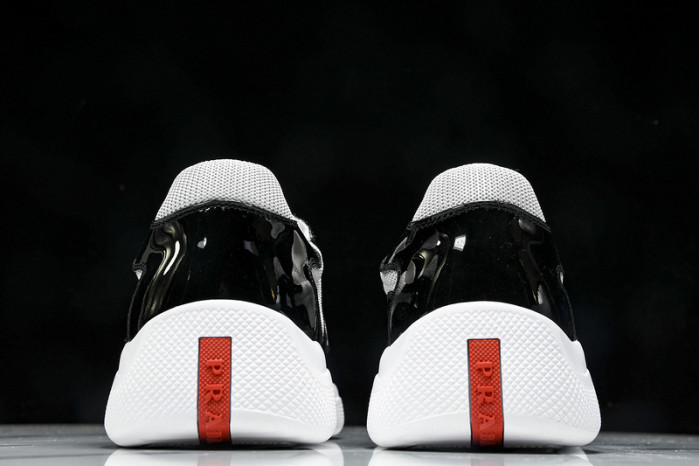 PR sneakers   black and white  copshoe PR-123