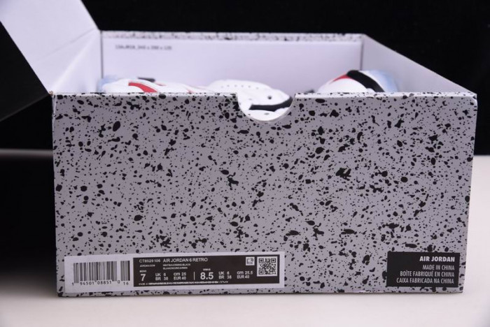Air Jordan 6 Retro "Carmine"  CT8529-106