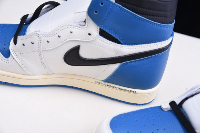 AIR JORDAN 1 TRAVIS SCOTT WHITE BLUE AND BLACK DH3227-105