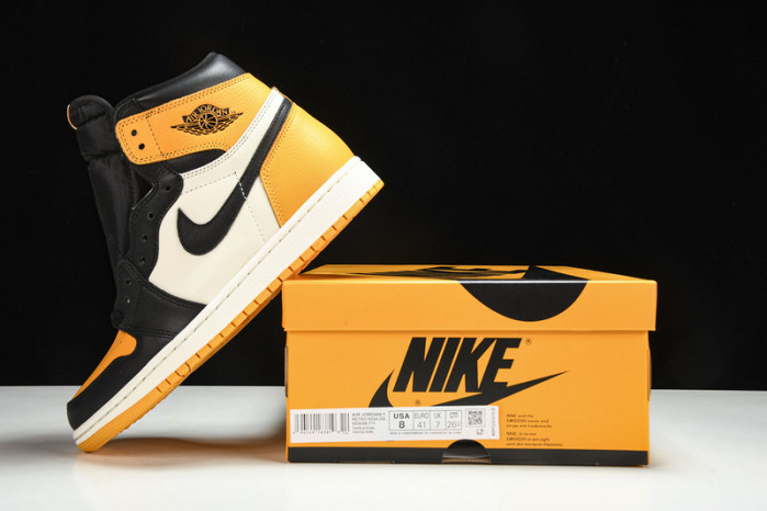 Air Jordan 1 High OG "Yellow Toe" 555088-711