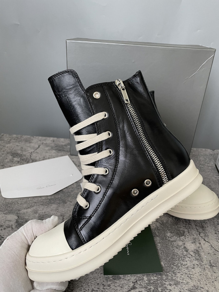 RICK OWENS SNEAKERS COPSHOE OR-high top 01
