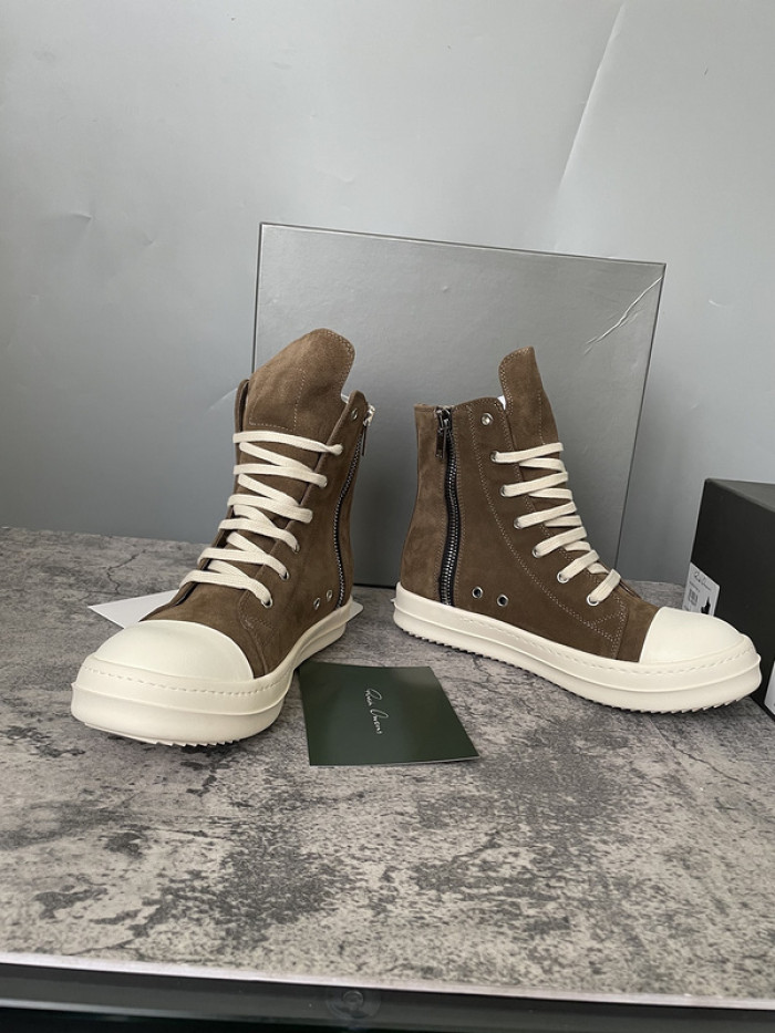 RICK OWENS SNEAKERS COPSHOE OR-high top 11