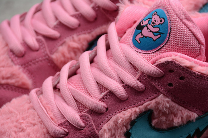 Grateful Dead x Nike SB Dunk Low "Pink  Bear"-CJ5378-600