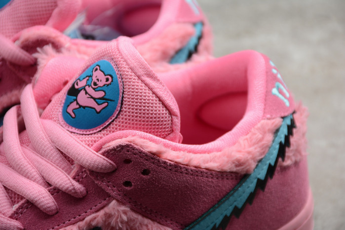 Grateful Dead x Nike SB Dunk Low "Pink  Bear"-CJ5378-600