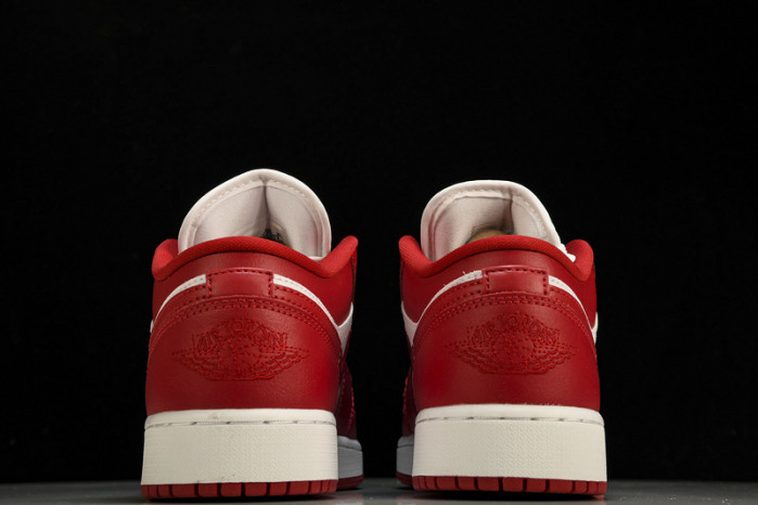 Jordan 1 Low Gym Red White  - 553560-611