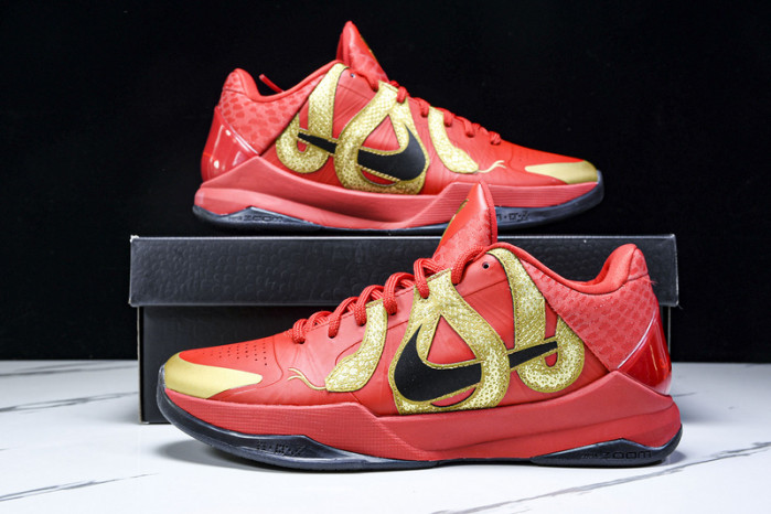 Kobe 5 Protro Year of the Mamba University Red   HF518-600