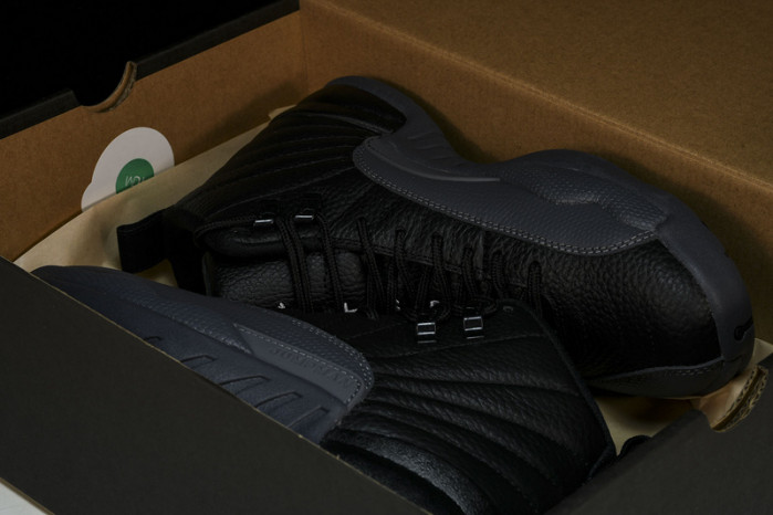 Air Jordan 12 Black Wolf Grey CT8013-019