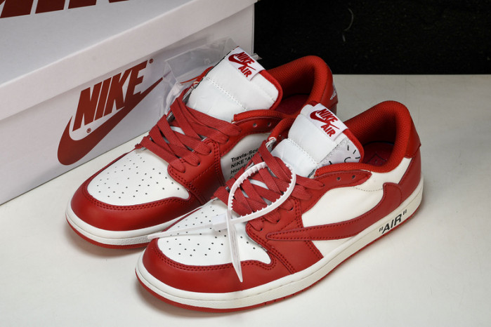 OFF-WHITE x Travis Scott x Air Jordan 1 OW  DM7890-103