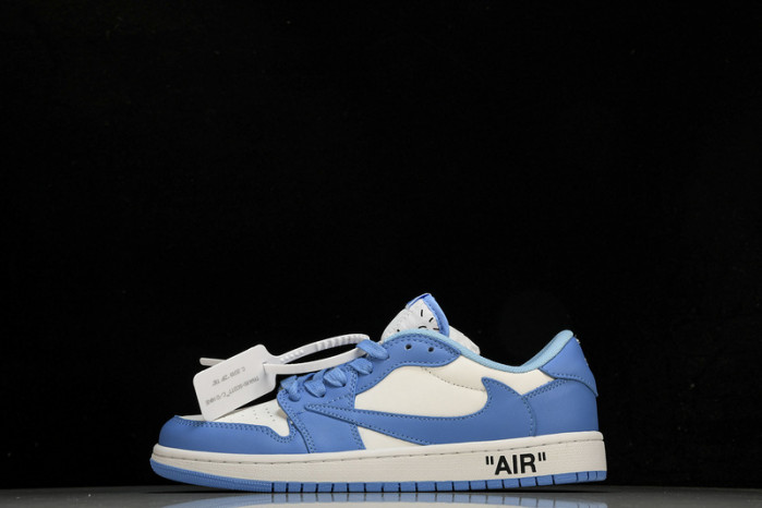 OFF-WHITE x Travis Scott x Air Jordan 1 OW  DM7866-180