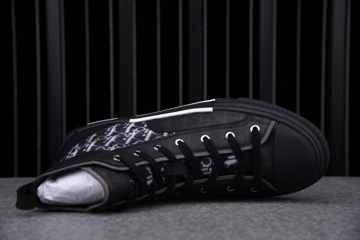 D1R* B23 OBLIQUE HIGH TOP SNEAKERS  KICKZE DR-8