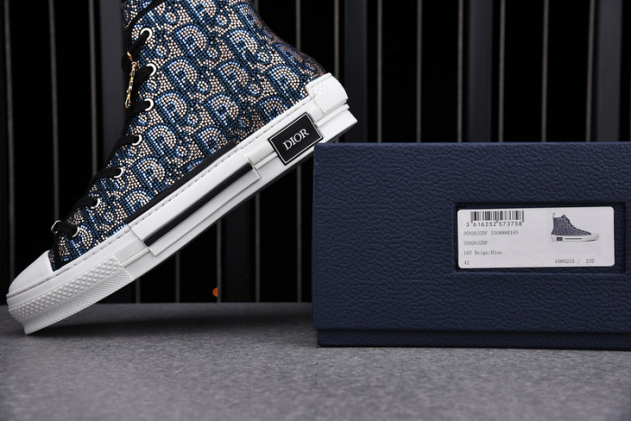 D1R* B23 OBLIQUE LOF TOP SNEAKER  KICKZE DR-13