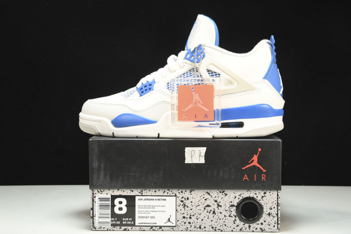 AIR JORDAN 4 RETRO MILITARY BLUE (2012) 308497-105