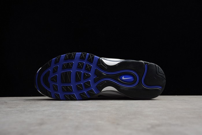 NIKE mens  Air Max 97 White/Black-Persin Violet  921522-102