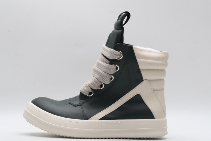 RICK OWENS SNEAKERS  olive  COPSHOE OR-96 olive