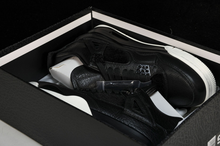 Jordan 4 Retro Pony Hair Black  819139-010