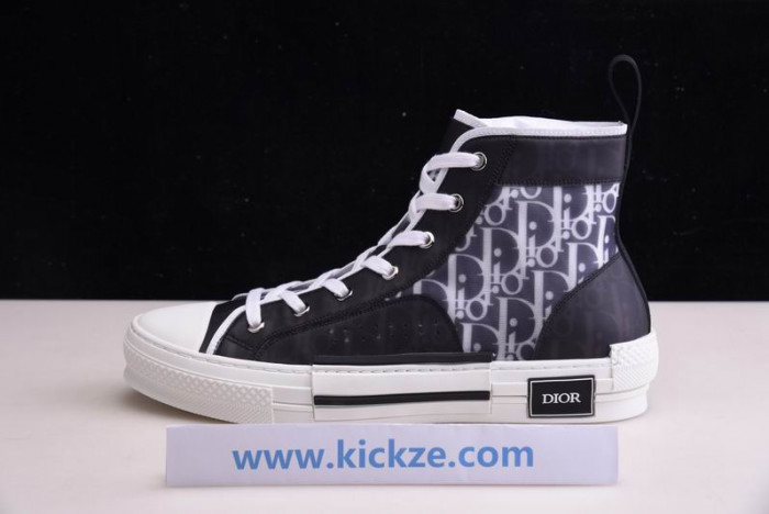 D1R* B23 OBLIQUE HIGH TOP SNEAKERS  KICKZE DR-6