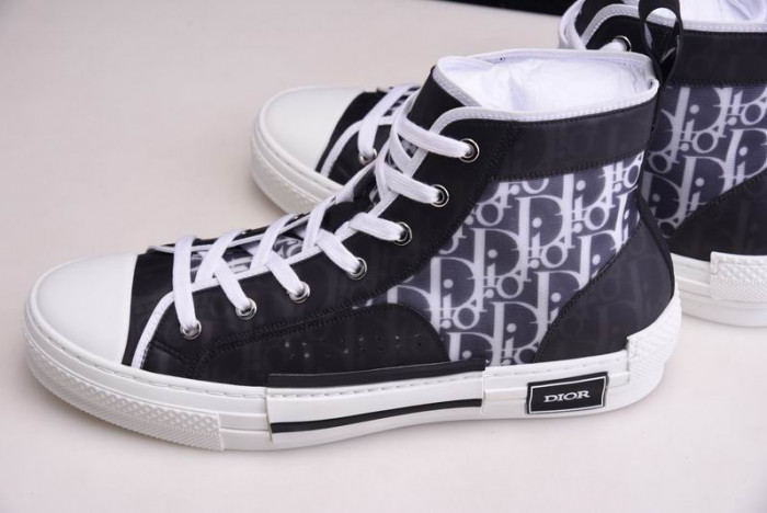 D1R* B23 OBLIQUE HIGH TOP SNEAKERS  KICKZE DR-6