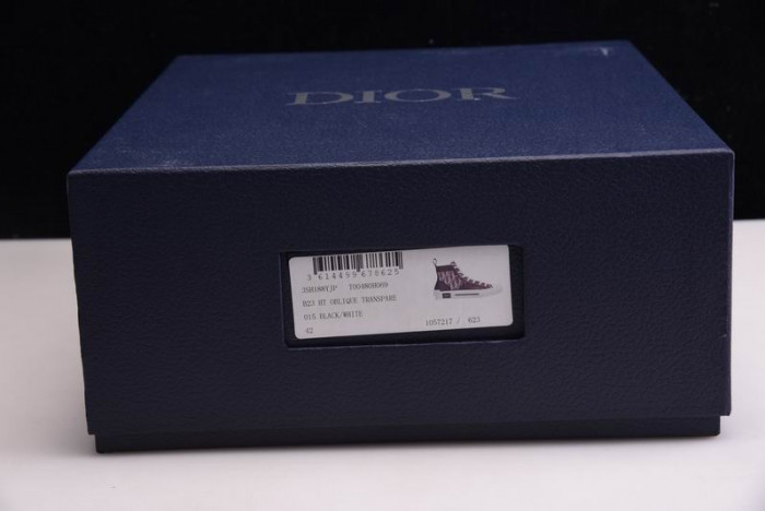 D1R* B23 OBLIQUE HIGH TOP SNEAKERS  KICKZE DR-6