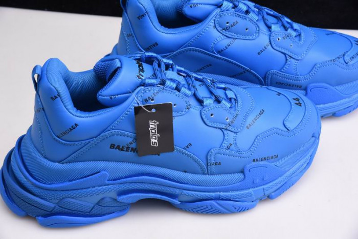 BL TRIPLE S TRAINERS BLUE    LETTERS  -KICKZE BL12