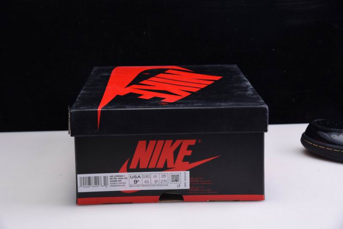 Jordan 1 Retro High Black Metallic Gold (2020) - 555088-032