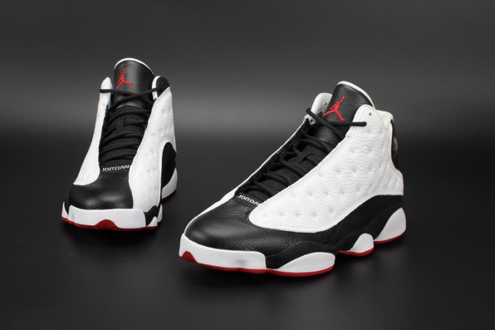 Air Jordan 13 Retro "HE GOT GAME" white/ black-true red  mens 309259-104