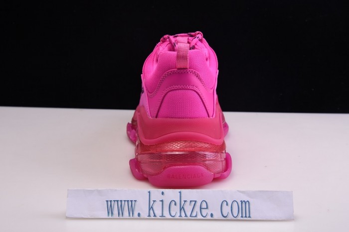 BL TRIPLE S TRAINERS CLEAR SOLE BLUE ADN RED 541624  W09O1 2132