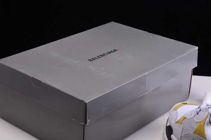 BL TRIPLE S TRAINERS CLEAR SOLE  GREY YELLOF  WHITE   541624  W09OH  1008