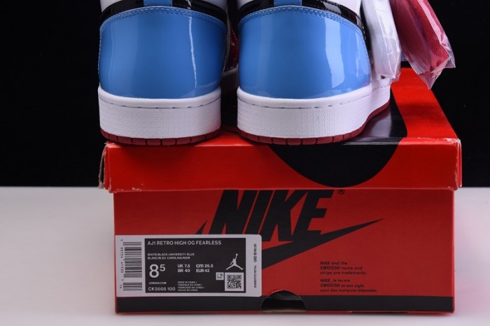 Jordan 1 Retro High Fearless UNC Chicago - CK5666-100