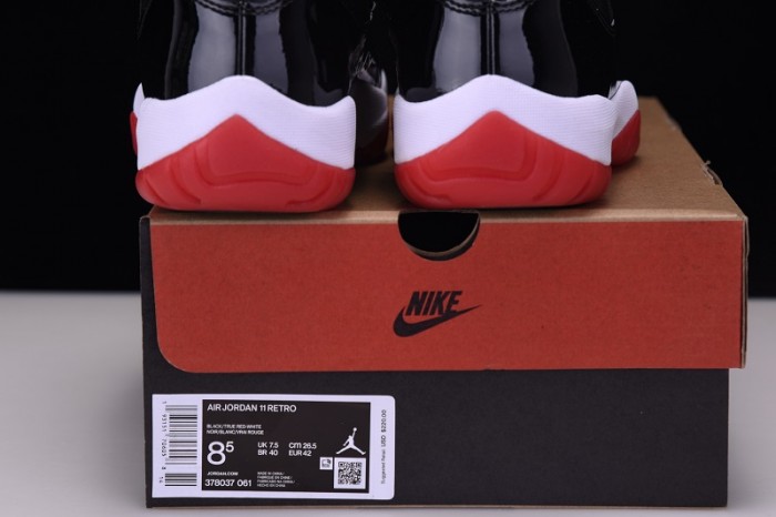 Air Jordan 11 Bred 2019 378037-061