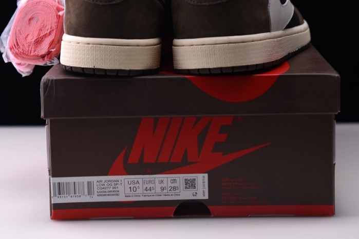 TRAVIS SCOTT AIR JORDAN 1 LOF DARK MOCHA CQ4277-001