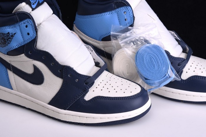 Air Jordan 1 Obsidian University Blue 555088-140