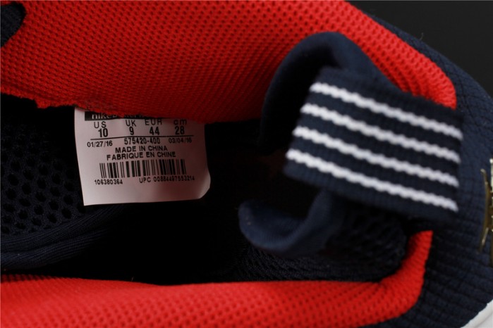 Nike Air Foamposite One “Olympic” University Red/ white  mens 575420-400